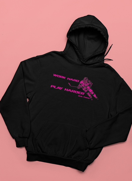 Play Harder Hockey Hoodie