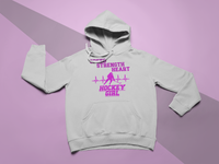 Heart of a Hockey Girl |  Girls Hockey Hoodie