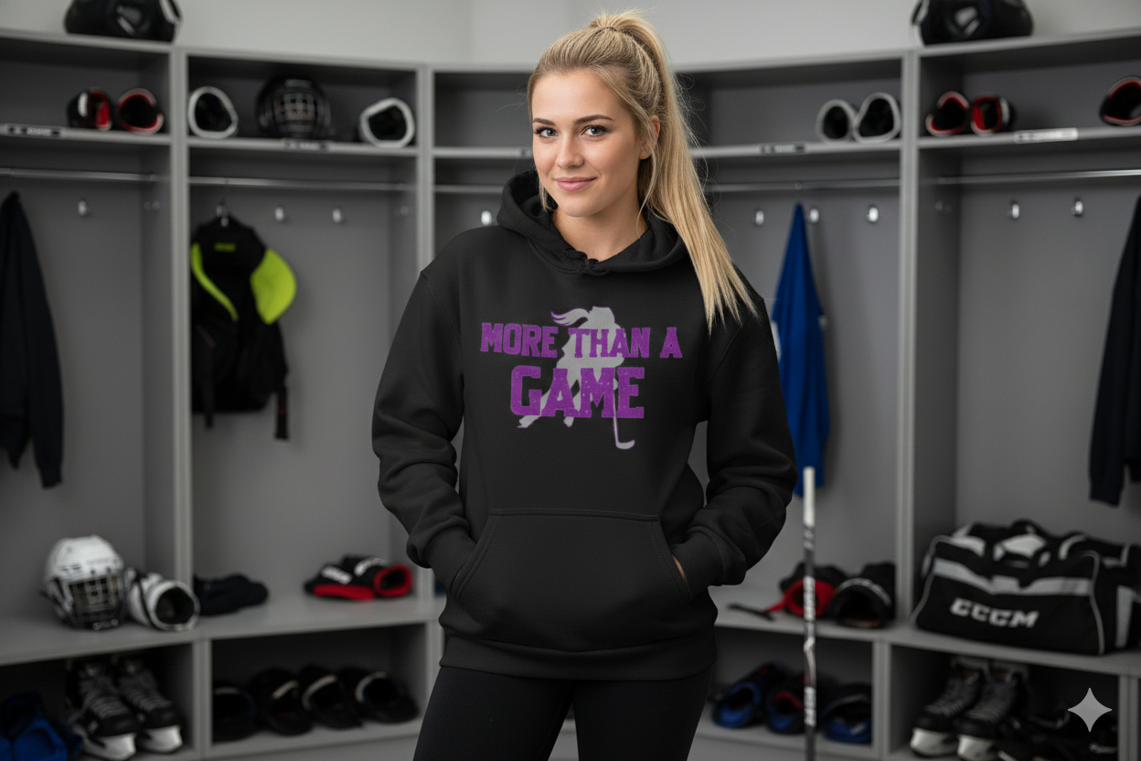 Its More than a Game | Womens Hockey Hoodie