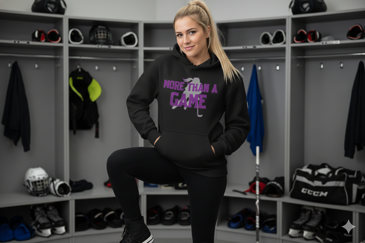Its More than a Game | Womens Hockey Hoodie