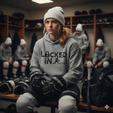 Locked-In -  Girls Hockey Hoodie