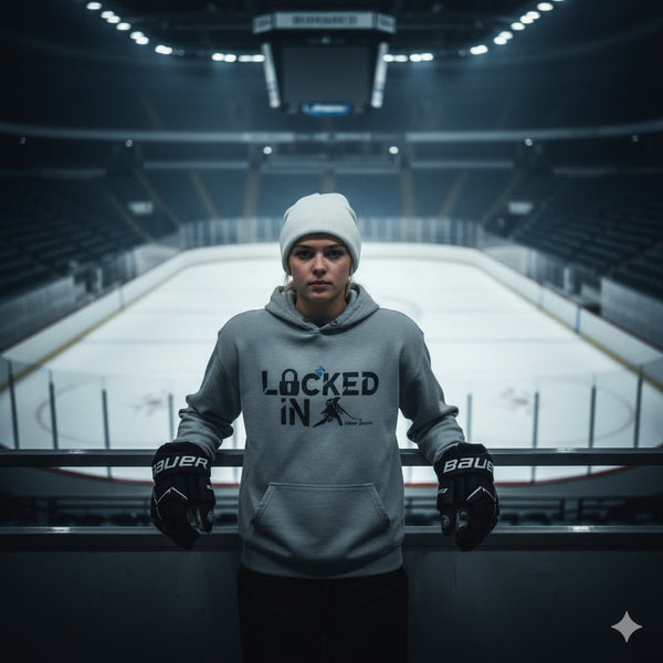 Locked-In -  Girls Hockey Hoodie