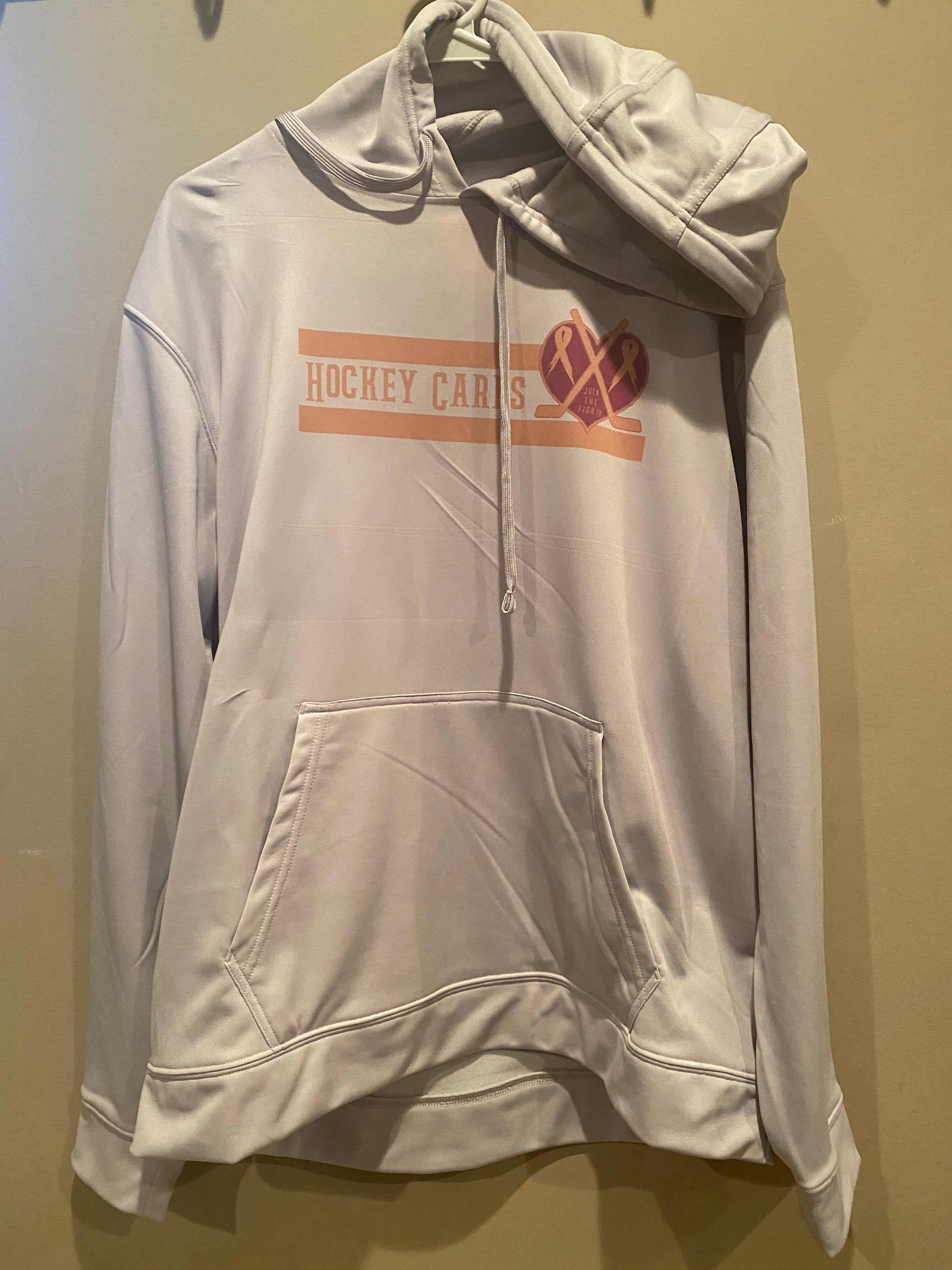 Hockey fights cancer hoodie hotsell